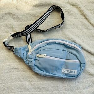 Adidas Sky Blue Belt Bag